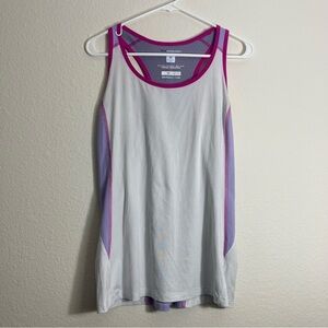 Columbia Racerback - Large - Purple/Pink/White
